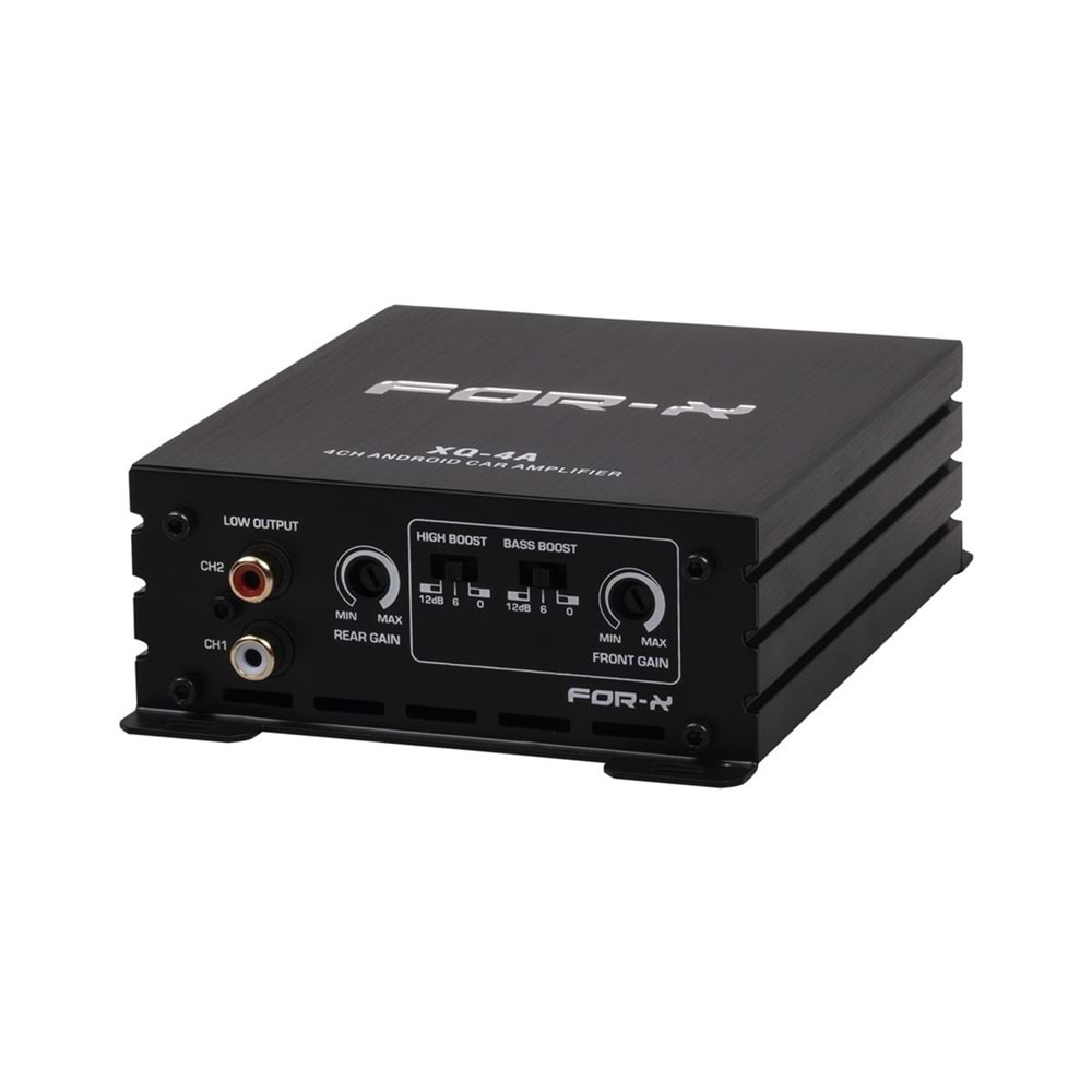 FOR-X 4 Kanal 4X30W Android Ekran Arkası Oto Amfi XQ-4 A
