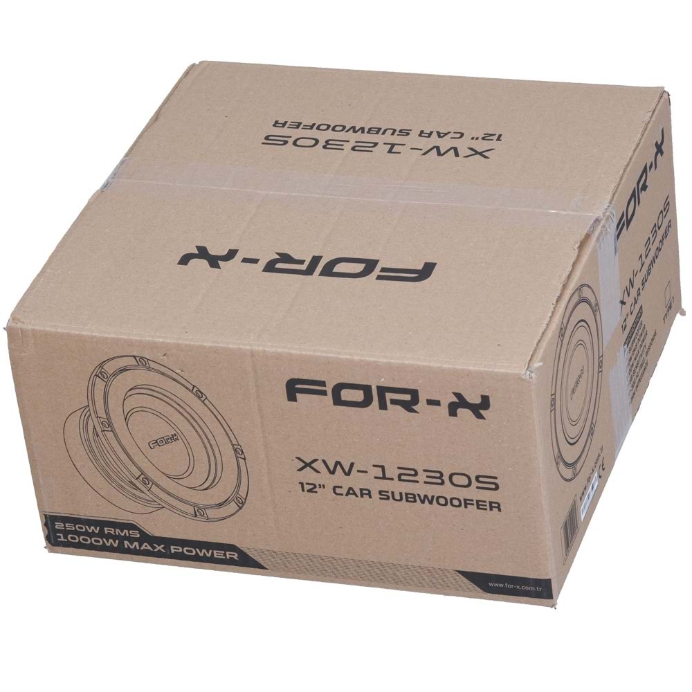 FOR-X 30Cm 1000 W Subwoofer XW-1230 S