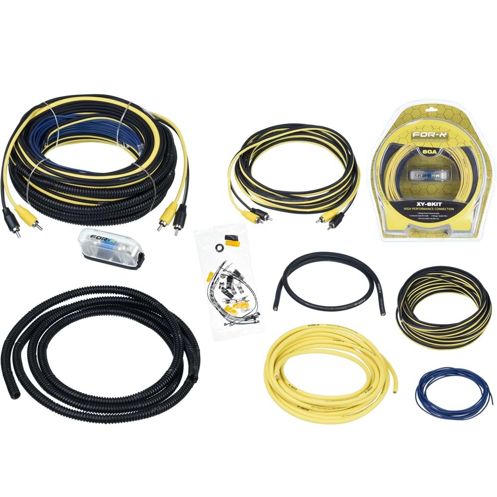 FOR-X 8 Ga Kablo Seti XY-8 KİT