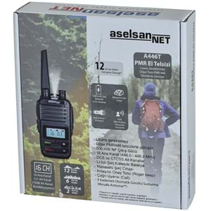 ASELSAN 16 Kanal Pmr El Telsizi A-446T