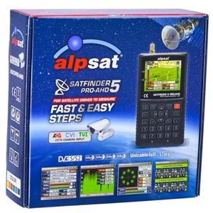 SATFINDER 5 Pro Ahd Uydu Bulucu AS-05 PRO AHD