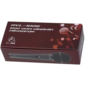 AV-JEFE Kablolu Dinamik El Mikrofonu AVL-1006