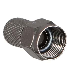 BENJAMIN RG-6 Siyah Contalı F Konnektör (100 Lü Paket) BJ-F-2120