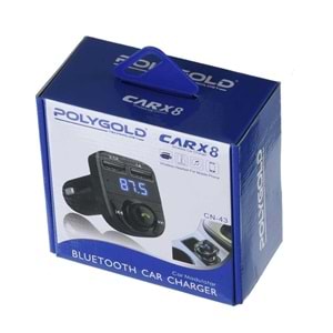 POLYGOLD Car X-8 Fm Transmitter CN-43