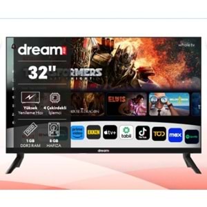 DREAMSTAR 32'' Uydulu WHALE Led Tv DS-32 WHALE TV
