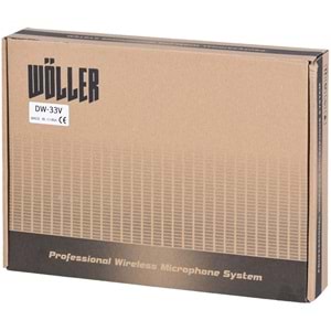WÖLLER Uhf Kablosuz Enstruman Mikrofonu DW-33 V