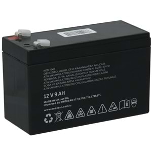 EXELON 12V 9A Siyah Kuru Bakımsız Akü EB-12V9