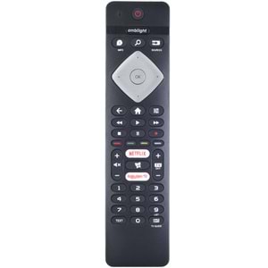 ECONEX Philips Ambılıght Netflix Rakuten Tuşlu Led Tv Kumanda EC-603