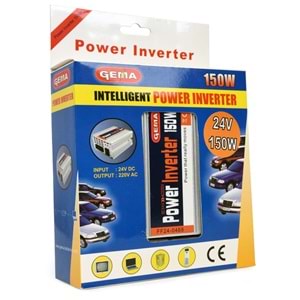 GEMA 24V 150W Modifiye Sinüs İnvertör FF-24-0468