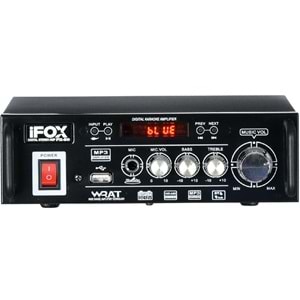 IFOX Usb Li 80W Stereo Amfi FX-80