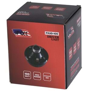 IFOX 100W Driver Ünit FXUD-100
