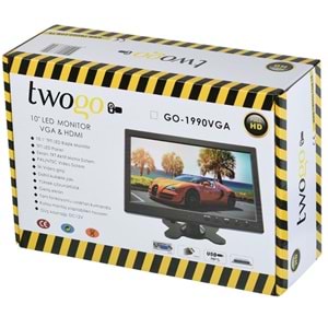 TWOGO 9'' led Monitör GO-1900