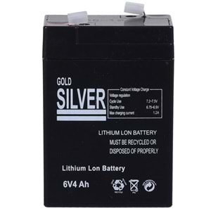 GOLDSİLVER 6V 4A Akü GS-6V4