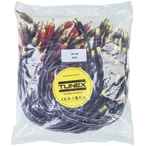 HUES Rca Dişi 2Xrca ERKek 30 Cm Y Kablo HS-130-30-Y