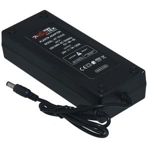 HIGHTEK 24V 5A Smps Plastik Aralı Adaptör HT-1515 E