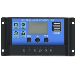 HIGHTEK 12-24V 30A Solar Şarj Kontrol HT-30