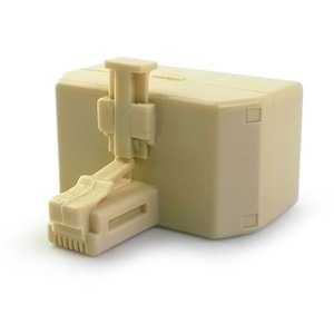 1 ERKek-3 Dişi Telefon Çoğaltıcı (6P4C-E 3X6P4C-D) JKF-071