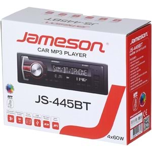 JAMESON Çift Bluetooth ve USB Girişli Radyo Oto Teyp JS-445 BT