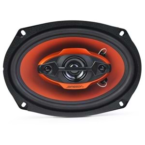 JAMESON 1400W 3 Yollu 6X9 Coaxial Oval Oto Hoparlör JS-6917