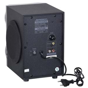 JAMESON 2+1 Bluetooth ve USB Girişli Radyo Ses Sistemi JSM-393 BT