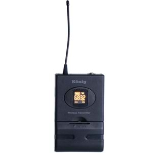 KONIG 1 Yaka Uhf Telsiz Mikrofon K-311 Y