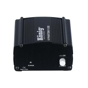 KONIG 48V Usb Phantom Power K-PHANTOM-01 USB