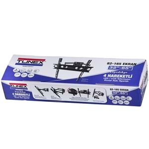 TUNEX 32-50'' Lcd Tv Hareketli Duvar Askı Aparatı (1923) KAPADOKYA