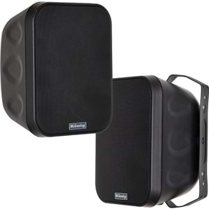 KONIG 13 Cm 200W 2 Yollu 100V Siyah Marine Sutun Hoparlör KSW-5TB