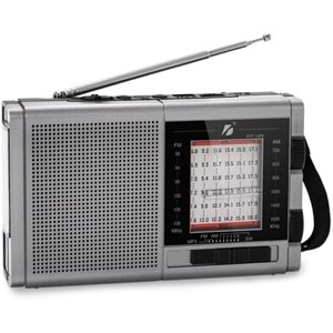 KBROAD 3 inc Bluetooth FM Radyo USB Girişili Şarjlı Ses Sistemi KTF-1489