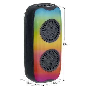 POLYGOLD Usb+Fm+Bt 3''X2 Cm Hoparlörlü Ses Sistemi KTX-1475