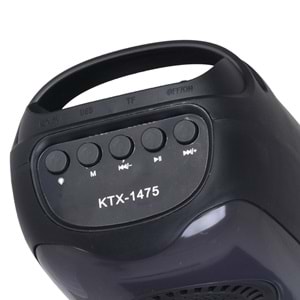 POLYGOLD Usb+Fm+Bt 3''X2 Cm Hoparlörlü Ses Sistemi KTX-1475