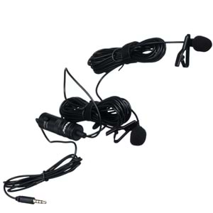 KONIG Bilgisayar Pc Telefon Tablet 2 Li Yaka Mikro KYM-04 D