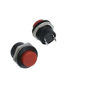 HIGHTEK Buton Plastik 1 6Mm Kırmızı LDS180 A