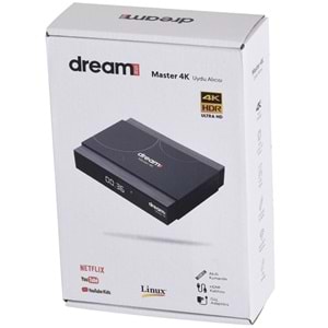DREAMSTAR 4K Linüx Iptv Uydu Alıcısı MASTER 4K