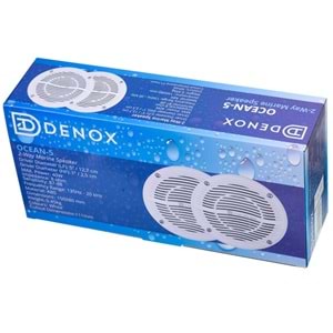 DENOX 5'' Neme ve Suya Dayanıklı 2 Yollu 8 Ohm 40 W Outdoor Hoparlör OCEAN-5