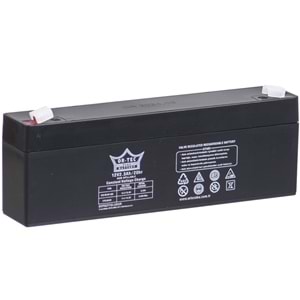 ORTEC 12V 2,3A Uzun Akü ORTEC-12V2,3