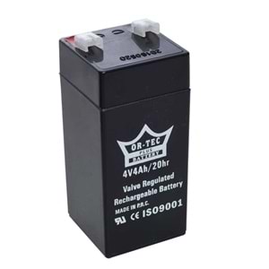 ORTEC 4V 4A Akü ORTEC-4V4