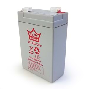 ORTEC 6V 2,8A Akü ORTEC-6V2,8