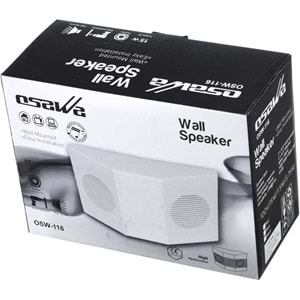 OSAWA 2X13 Cm 15W 100V Çift Yönlü Sütun Hoparlör OSW-116