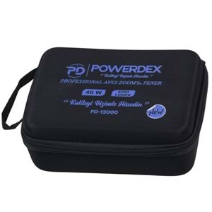 POWERDEX 40W Şarjlı Profesyonel Avcı Tüfek Feneri PD-12000