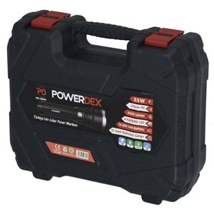 POWERDEX 50W Su Geçrmez Şarjlı Profesyonel Fener PD-13500