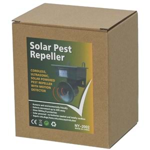 POWERDEX Solar Şarjlı PIR Sensörlü Ultrasonic Haşare Kovucu PD-2002