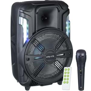 POLYGOLD Bluetooth ve USB Girişli 20 Cm Hoparlörlü Ses Sistemi PG-1425 (KTS-1175)