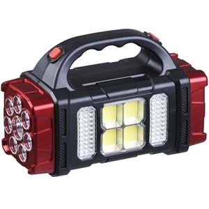 POWERGOLD 38W Solar Ve Usb Şarjlı Fener PG-800