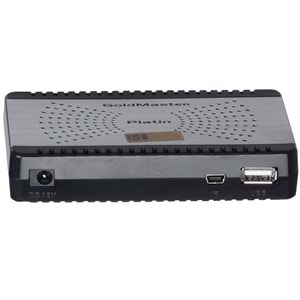 GOLDMASTER Platin Mini Hd Uydu Alıcısı PLATİN