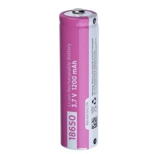 PLC 3,7V 1200 Mah Li-İon 18650 Pil PLC-18650