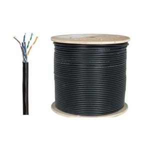 PUSAS 23 AWG 0,57 MM U/UTP OUTDOOR CAT-6 KABLO (305-MT) PS-CAT6 305