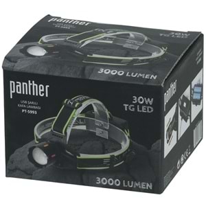 PANTHER Usb Şarjlı Kafa Lambası PT-5993