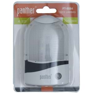 PANTHER 4 Ledli Sensörlü Gece Lambası PT-8884