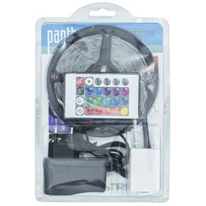 PANTHER 2835 5 Mt RGB Slikonlu Şerit Led Set PT-RGB SET